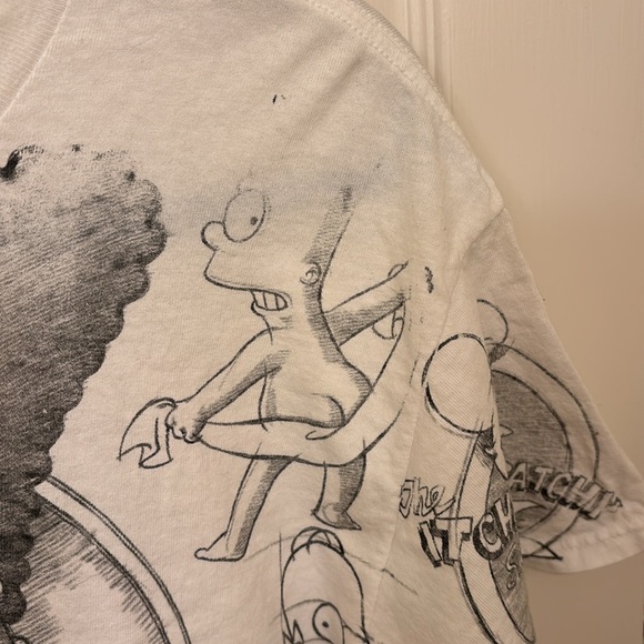 Simpson Sketch tshirt Size Large - Picture 4 of 7